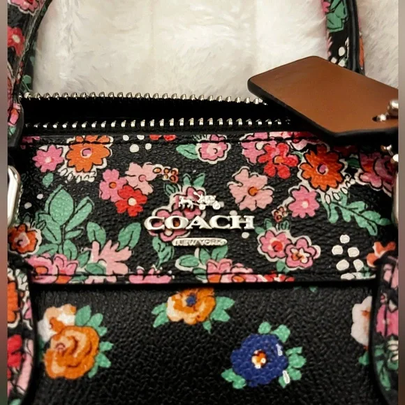 Floral Coach Bennet CrossBody 💜 - Picture 2 of 7